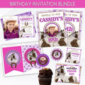custom DIY birthday invitations